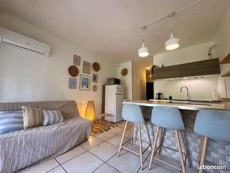 appartement rénové avec jardin