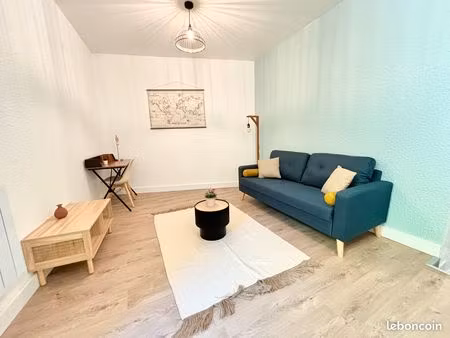 appartement t3 meublé avec terrasse - romans