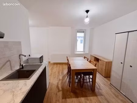 studio meublé de 25 m² entièrement rénové – centre-ville – proche gare
