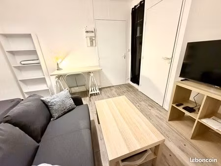 2 studios meublé triangle d'or siam gare fac hopital tv wifi 7
