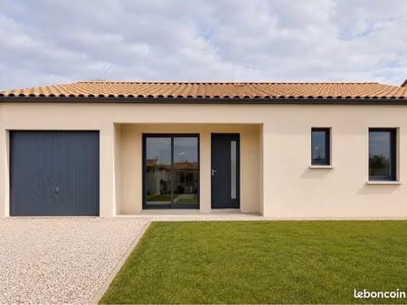 maison neuve t4 90 m² plain pied - villespassans