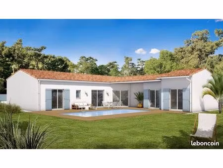 maison neuve de plain-pied 150 m² avec 4 chambres  suite parentale et garage sur terrain v