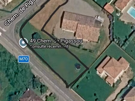 terrain à bâtir rouffiac-tolosan 1072m²