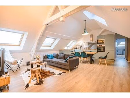 beau duplex meublé- reims