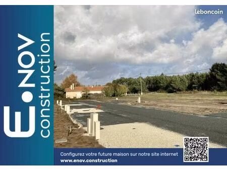 terrain 632 m² le porge