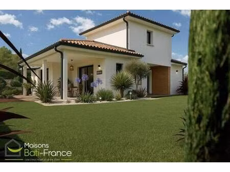 terrain avec maison neuve à vendre