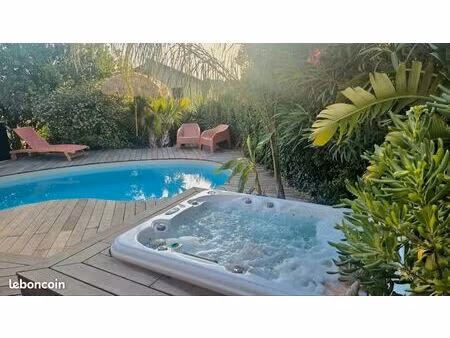 béziers villa t5 151m2/600m2 garage  piscine  spa