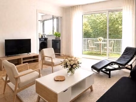 bouchaud/chezine t2 52 m² au calme vue parc