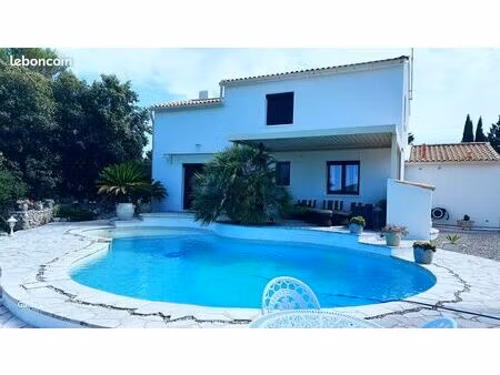 argelliers 34380 – propriété avec vue exceptionnelle sur le pic saint-loup – vente directe