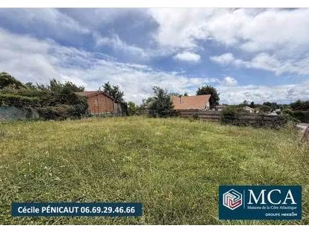 terrain constructible viabilisé à vendre