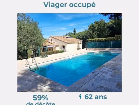 vente viager 5 pièces 111 m² à rocbaron (83136)  87 500 €
