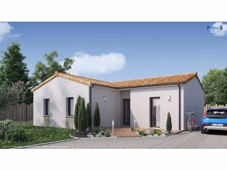 terrain avec maison neuve à vendre