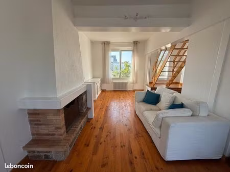 duplex 74m² meublé - 5 min plage du sillon