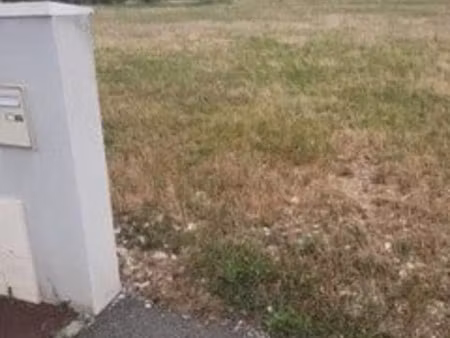 vente terrain 760 m² à niherne (36250)  29 640 €