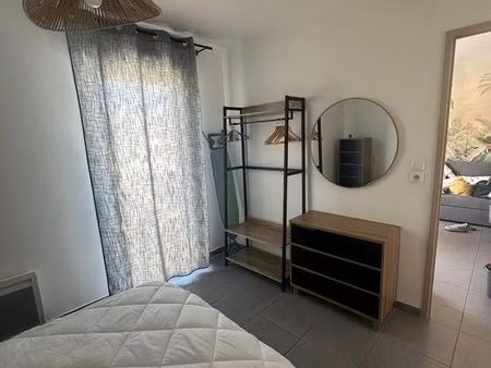 agde - charmant t2 meuble avec box privatif - location de septembre a mai