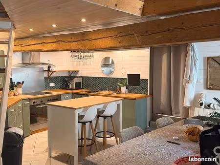 maison en pierres rénovée - 5 pièces - 132m2