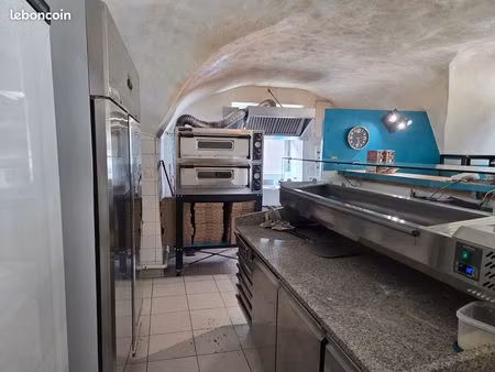 vends fond de commerce pizzeria