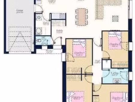 vente maison à beauvau (49140) : à vendre / 104m² beauvau