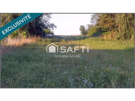 vente terrain à batir 2114 m² à faulquemont (57380)  75 000 €