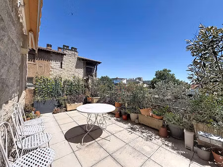 appartement avignon 3 pièces 105 m2 + terrasse + garage + cave