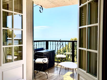 toulon - cap brun - t4 125m2 - garage - vue mer - terrasse