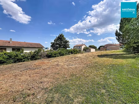 terrain à vendre de 1299 m² à montbrison  exposition sud  vue dégagée