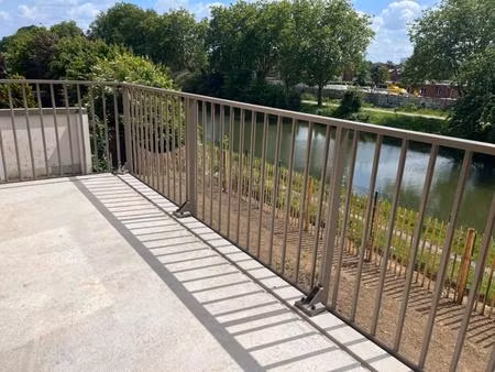 t3 neuf avec balcon et parking à armentières