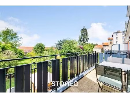clamart centre - duplex 72m - avec terrasse et vue dégagée sur jardins
