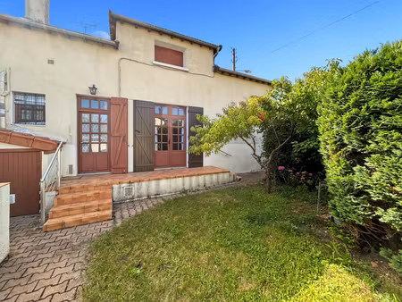 a vendre charmante maison 4 pièces avec jardin  garage et cave à dammarie les lys