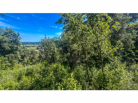 sur les hauteurs  magnifique terrain constructible
