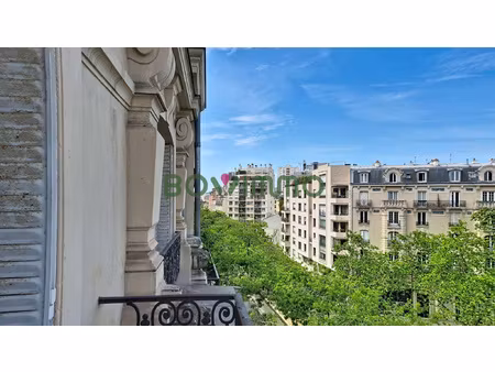 2 pièces avec balcon à louer en meublé - rue alésia - paris