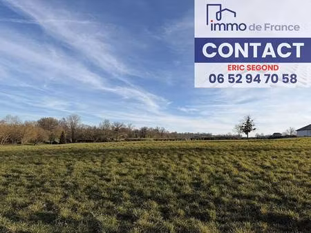 terrain constructible viabilisé à vendre