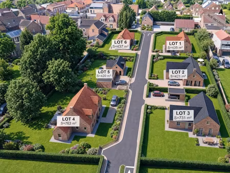 vente terrain 1443 m² à gondecourt (59147)  272 000 €