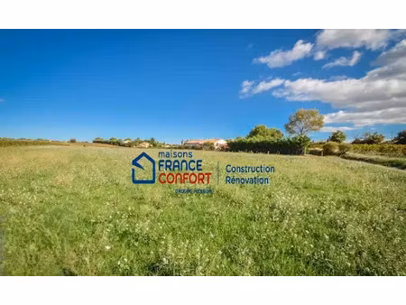 vente terrain 456 m² à lézignan-la-cèbe (34120)  114 200 €