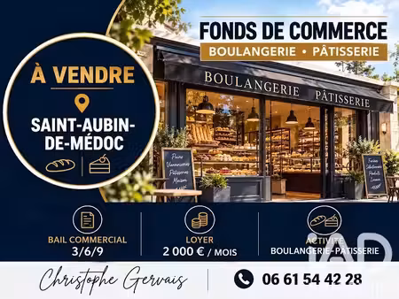 vente locaux professionnels 0 pièces 100 m² à saint-aubin-de-médoc (33160)  129 500 €