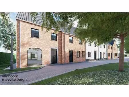 **maison neuve économe en énergie au centre de harelbeke**
