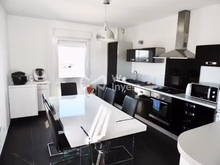 appartement récent 139m² + balcon + garage + 2 parks