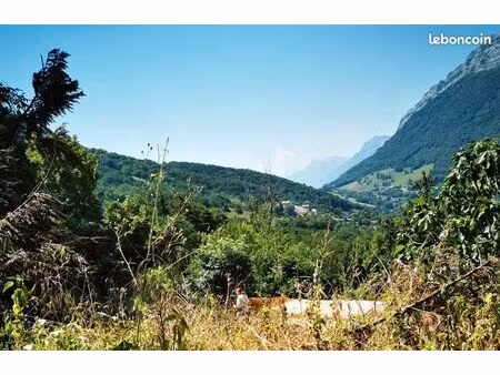 a vendre terrain constructible à quaix en chartreuse