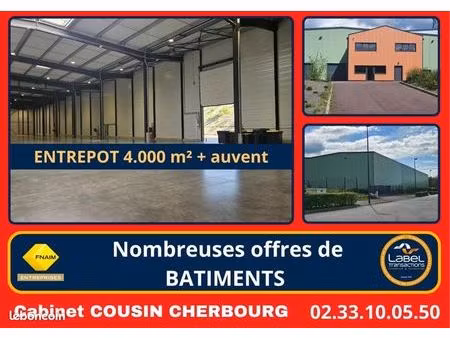 local industriel 4 000 m²
