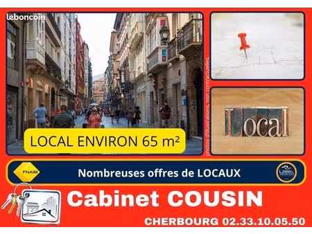 local d'activité 65 m²