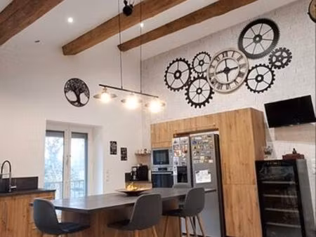 maison rénovée 100m² garage xxl à homps