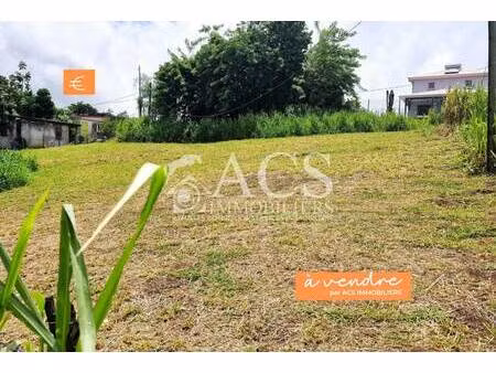 terrain constructible à vendre