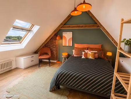menhir house – studio meublé tout compris en coliving – wifi starlink – lannion centre pro
