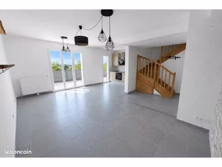 appartement t4 lumineux 76 m² – 3 chambres  garage  cave  jardin