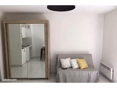 location 1 pièce meublée  29m2
