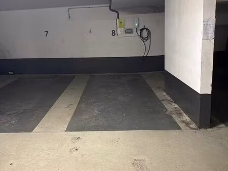 louer parking avec borne électrique