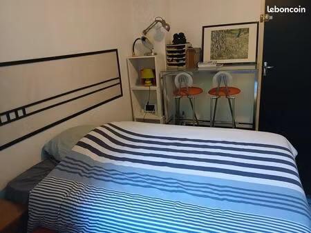 chambre meublée independante chez l'habitant