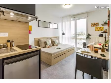 studio 1 pièce 18 m²