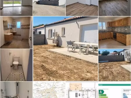 a louer maison neuve 3chbres surgères