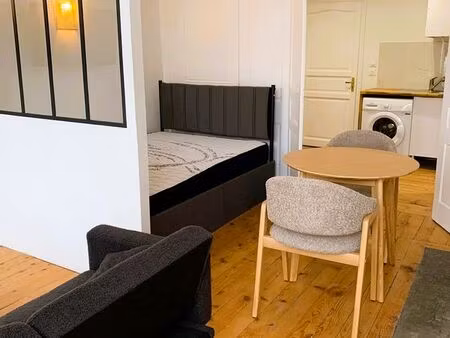 t1 meublé – rénové à neuf – rue tupinerie